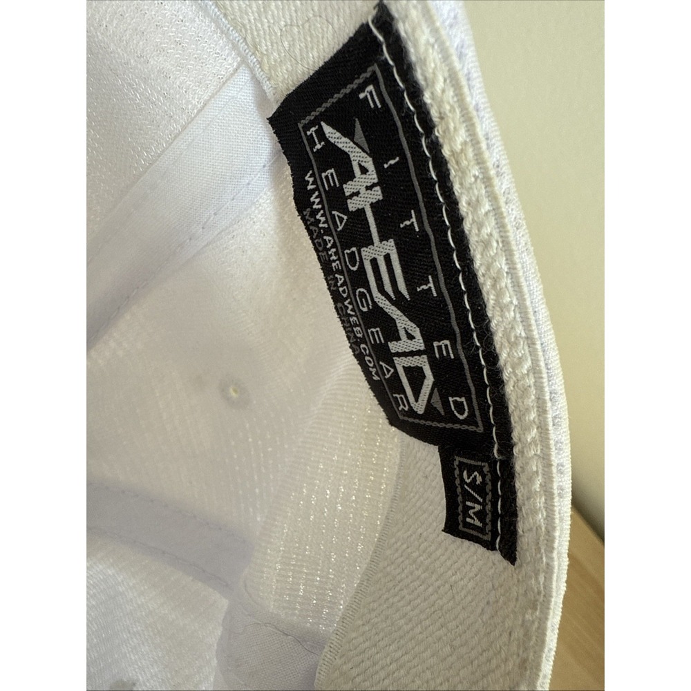 Ahead Fitted Headgear White Patron Hat Size S/M - Picture 8 of 8